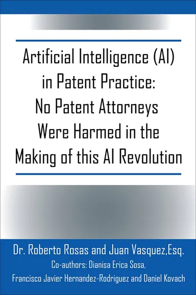 Book cover: Artificial Intelligence (AI) in Patent Practice